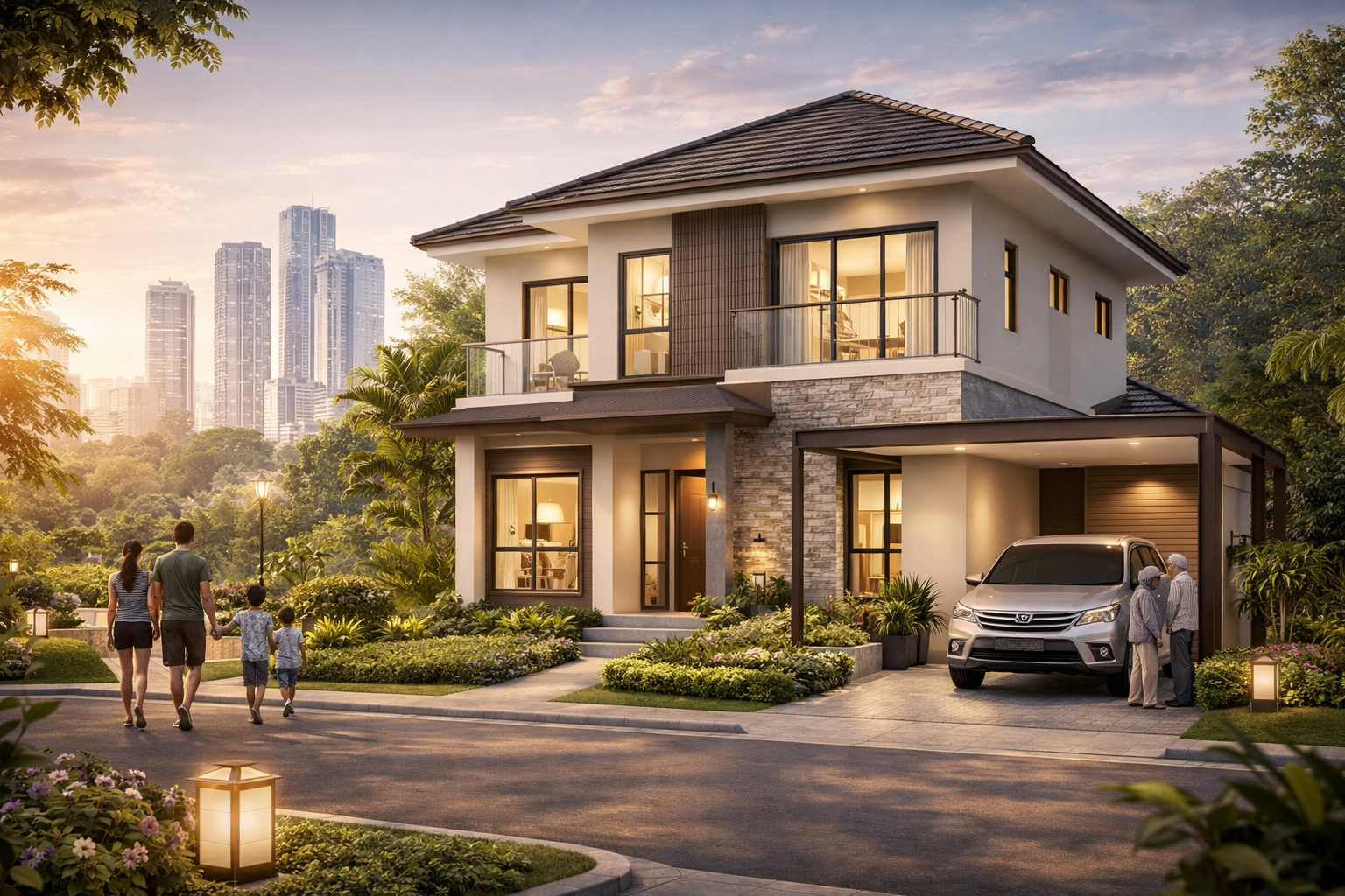 Rumah Cluster Eksklusif